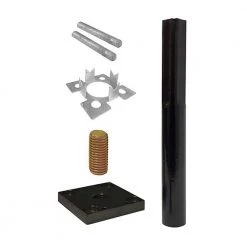 Buy 👍 4 in. x 4 in. Steel Structural Post Anchor for Wood by Unbranded ✔️ -Cheap Fence Gates Plus Store stair hardware tspa35 4f 1000