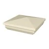 Best deal 🔔 5 in. x 5 in. Tan Vinyl New England Fence Post Cap by Veranda 👏 -Cheap Fence Gates Plus Store tan veranda deck post caps 116093 64 1000