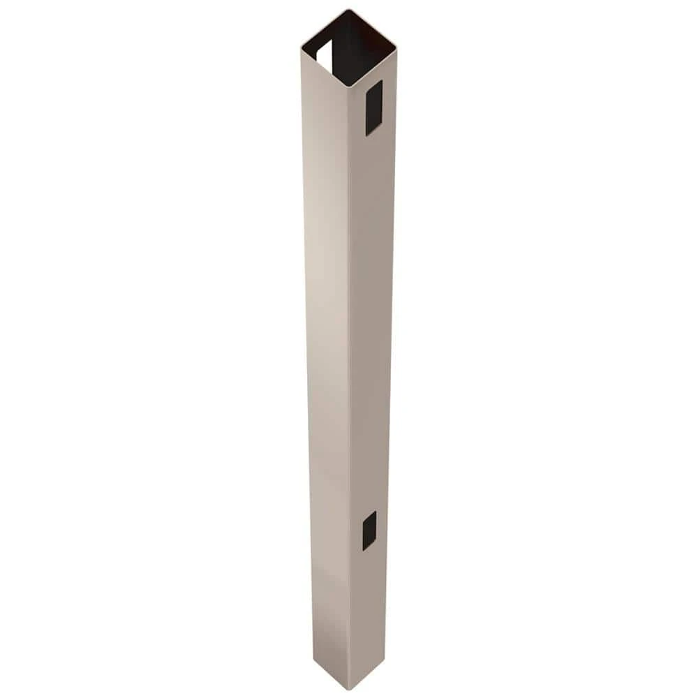 Discount โ Pro Series 5 in. x 5 in. x 8 ft. Tan Vinyl Woodbridge Routed Line Fence Post by Veranda ๐ 3 Discount โ Pro Series 5 in. x 5 in. x 8 ft. Tan Vinyl Woodbridge Routed Line Fence Post by Veranda ๐