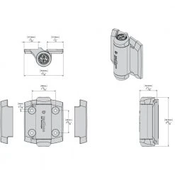 Cheapest ๐ D&D 2-7/8 in. x 3-3/4 in. Black Self-Closing Metal Gate Hinge (2-Pack) by Tru-Close ๐ฏ 20 Cheapest ๐ D&D 2-7/8 in. x 3-3/4 in. Black Self-Closing Metal Gate Hinge (2-Pack) by Tru-Close ๐ฏ -Cheap Fence Gates Plus Store tru close fence gate hinges 50580 d4 1000