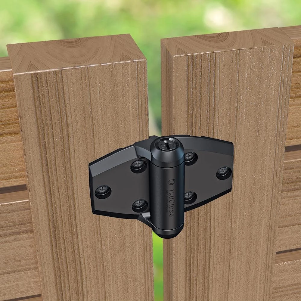Best deal โ D&D 5-1/8 in. x 3-3/4 in. Black Self-Closing Vinyl and Wood Gate Hinge (2-Piece) by Tru-Close ๐ฅฐ 9 Best deal โ D&D 5-1/8 in. x 3-3/4 in. Black Self-Closing Vinyl and Wood Gate Hinge (2-Piece) by Tru-Close ๐ฅฐ - Image 7
