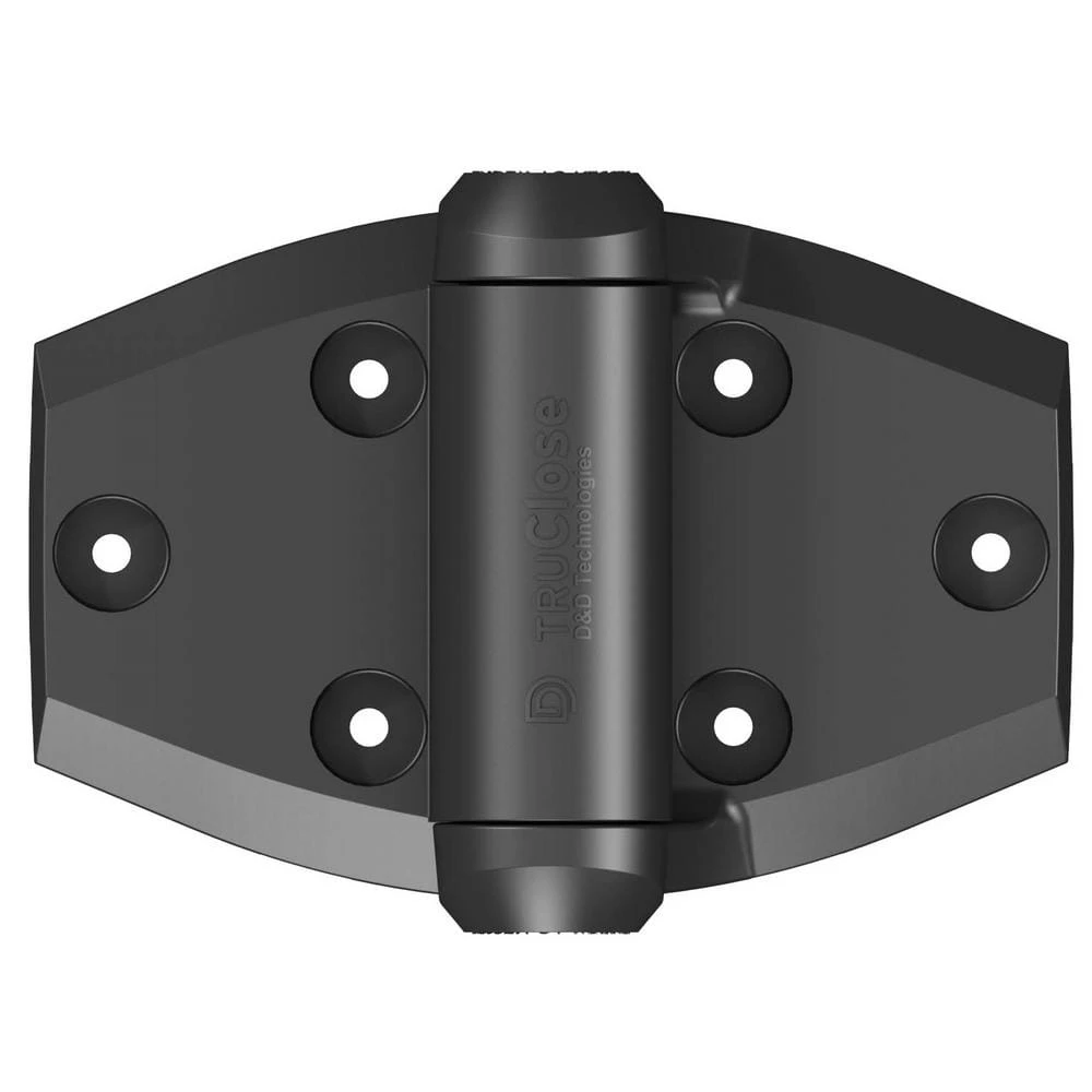 Best deal โ D&D 5-1/8 in. x 3-3/4 in. Black Self-Closing Vinyl and Wood Gate Hinge (2-Piece) by Tru-Close ๐ฅฐ 3 Best deal โ D&D 5-1/8 in. x 3-3/4 in. Black Self-Closing Vinyl and Wood Gate Hinge (2-Piece) by Tru-Close ๐ฅฐ