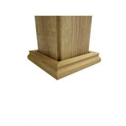 Top 10 🛒 4 in. x 4 in. x 1 in. Tall Cedar Post Base Trim by Unbranded ⭐ 11 Top 10 🛒 4 in. x 4 in. x 1 in. Tall Cedar Post Base Trim by Unbranded ⭐ -Cheap Fence Gates Plus Store unfinished cedar deck post caps post base trim 1 44 1000