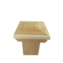 Wholesale ๐ 4 in. x 4 in. Step-In Flat Top Cedar Post Cap by Unbranded ๐ 19 Wholesale ๐ 4 in. x 4 in. Step-In Flat Top Cedar Post Cap by Unbranded ๐ -Cheap Fence Gates Plus Store unfinished cedar deck post caps step in flat top 1d 1000