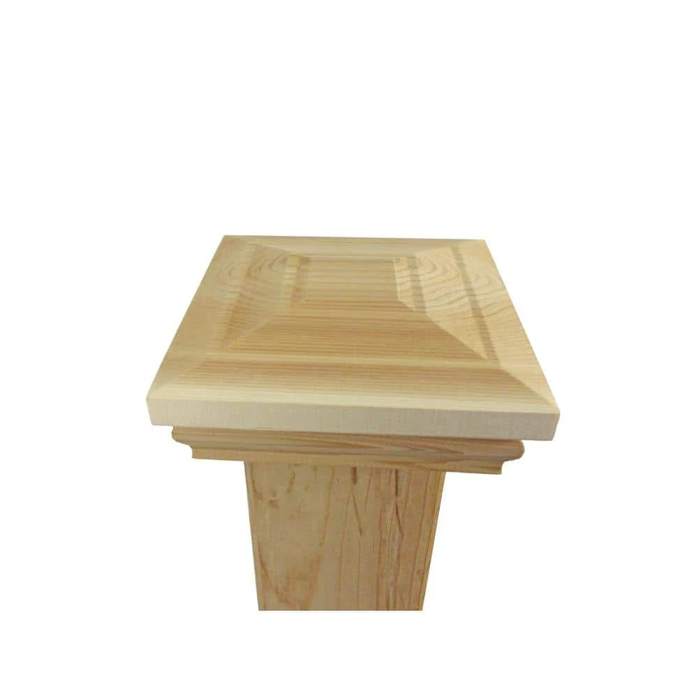 Wholesale ๐ 4 in. x 4 in. Step-In Flat Top Cedar Post Cap by Unbranded ๐ 7 Wholesale ๐ 4 in. x 4 in. Step-In Flat Top Cedar Post Cap by Unbranded ๐ - Image 5