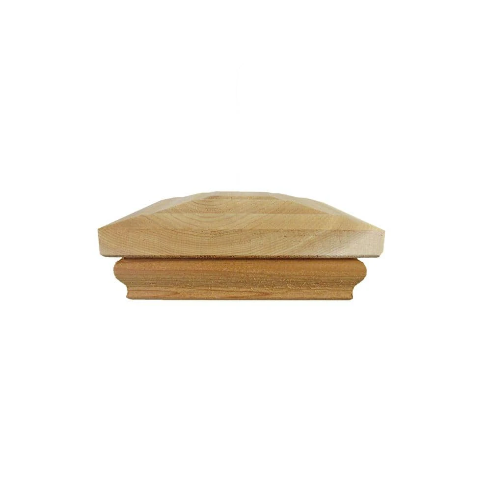 Wholesale ๐ 4 in. x 4 in. Step-In Flat Top Cedar Post Cap by Unbranded ๐ 5 Wholesale ๐ 4 in. x 4 in. Step-In Flat Top Cedar Post Cap by Unbranded ๐ - Image 3