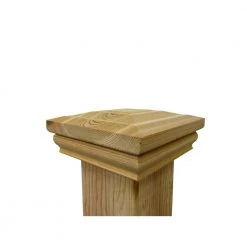 Wholesale ๐ 4 in. x 4 in. Step-In Flat Top Cedar Post Cap by Unbranded ๐ 25 Wholesale ๐ 4 in. x 4 in. Step-In Flat Top Cedar Post Cap by Unbranded ๐ -Cheap Fence Gates Plus Store unfinished cedar deck post caps step in flat top 44 1000