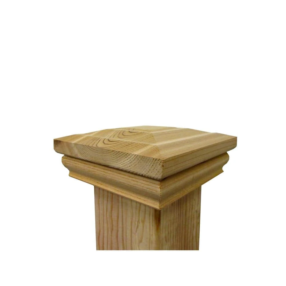 Wholesale ๐ 4 in. x 4 in. Step-In Flat Top Cedar Post Cap by Unbranded ๐ 13 Wholesale ๐ 4 in. x 4 in. Step-In Flat Top Cedar Post Cap by Unbranded ๐ - Image 11