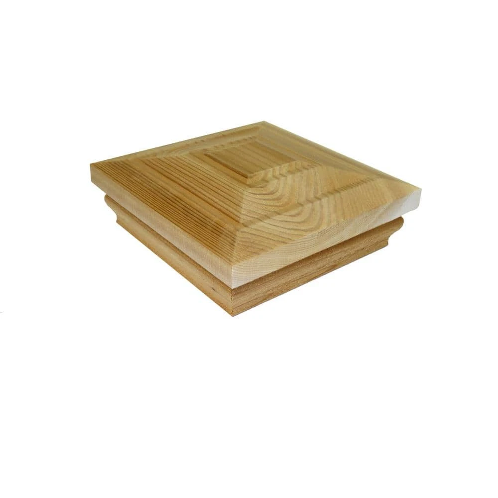 Wholesale ๐ 4 in. x 4 in. Step-In Flat Top Cedar Post Cap by Unbranded ๐ 8 Wholesale ๐ 4 in. x 4 in. Step-In Flat Top Cedar Post Cap by Unbranded ๐ - Image 6