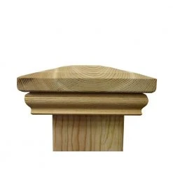 Wholesale ๐ 4 in. x 4 in. Step-In Flat Top Cedar Post Cap by Unbranded ๐ 27 Wholesale ๐ 4 in. x 4 in. Step-In Flat Top Cedar Post Cap by Unbranded ๐ -Cheap Fence Gates Plus Store unfinished cedar deck post caps step in flat top 76 1000