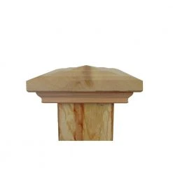 Best deal π 4 in. x 4 in. Step-In Pyramid Cedar Post Cap by Unbranded π 13 Best deal π 4 in. x 4 in. Step-In Pyramid Cedar Post Cap by Unbranded π -Cheap Fence Gates Plus Store unfinished cedar deck post caps step in pyramid fa 1000