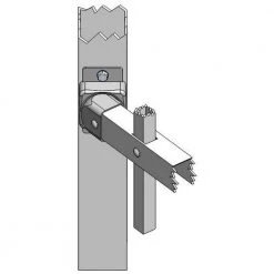 Discount ❤️ White Steel Deluxe Fence Gate Hardware Kit by US Door & Fence ⭐ -Cheap Fence Gates Plus Store us door fence gate opener accessories ghkdwus 40 1000