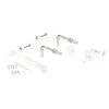 Discount β€οΈ White Steel Deluxe Fence Gate Hardware Kit by US Door & Fence β 1 Discount β€οΈ White Steel Deluxe Fence Gate Hardware Kit by US Door & Fence β -Cheap Fence Gates Plus Store us door fence gate opener accessories ghkdwus 64 1000