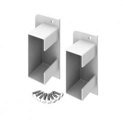 Top 10 ๐คฉ Shadowbox White Vinyl Fence Bracket Kit by Veranda ๐