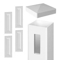 Best Pirce ⭐ Vinyl Decorative Fence Post Hole Covers by Veranda ⭐ 13 Best Pirce ⭐ Vinyl Decorative Fence Post Hole Covers by Veranda ⭐ -Cheap Fence Gates Plus Store veranda fence hardware 144215 fa 1000