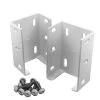 Best Pirce ✔️ Aluminum Rail Bracket for Vinyl Fencing (2-Pack) by Veranda 👏 -Cheap Fence Gates Plus Store veranda fence hardware 73012344 64 1000