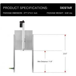 Hot Sale ๐ 12-Volt DC Timer Controlled Chicken Coop Door Opener Kit with Remote Control and Infrared Sensor by VIVOHOME โค๏ธ 15 Hot Sale ๐ 12-Volt DC Timer Controlled Chicken Coop Door Opener Kit with Remote Control and Infrared Sensor by VIVOHOME โค๏ธ -Cheap Fence Gates Plus Store vivohome accessories x002eewph7 76 1000