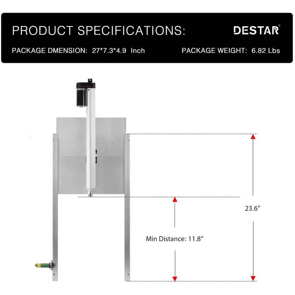 Hot Sale ๐ 12-Volt DC Timer Controlled Chicken Coop Door Opener Kit with Remote Control and Infrared Sensor by VIVOHOME โค๏ธ 9 Hot Sale ๐ 12-Volt DC Timer Controlled Chicken Coop Door Opener Kit with Remote Control and Infrared Sensor by VIVOHOME โค๏ธ - Image 7