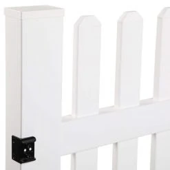 Brand new 🌟 Kettle Straight 5 ft. W x 4 ft. H White Vinyl Un-Assembled Fence Gate by Barrette Outdoor Living ✨ -Cheap Fence Gates Plus Store white barrette outdoor living vinyl fence gates 73014756 66 1000