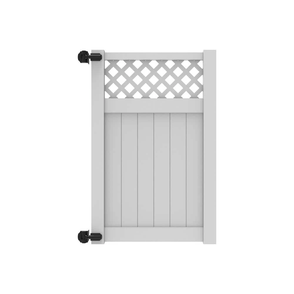 Coupon ✨ Valley 4 ft. W x 6 ft. H White Vinyl Un-Assembled Fence Gate by Barrette Outdoor Living 👍 3 Coupon ✨ Valley 4 ft. W x 6 ft. H White Vinyl Un-Assembled Fence Gate by Barrette Outdoor Living 👍
