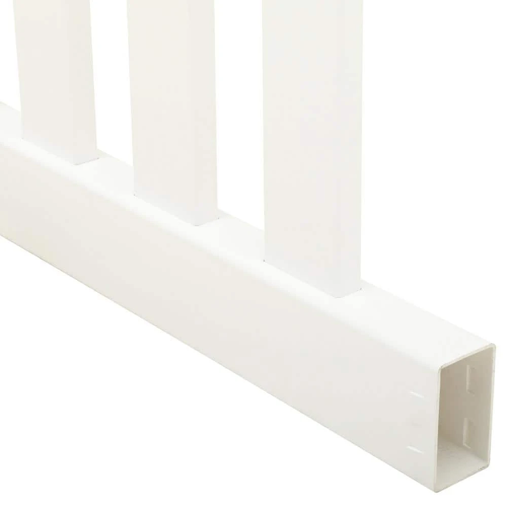 Top 10 ✨ Seneca Straight 4 ft. H x 6 ft. W White Vinyl Fence Panel Kit by Barrette Outdoor Living ⭐ 6 Top 10 ✨ Seneca Straight 4 ft. H x 6 ft. W White Vinyl Fence Panel Kit by Barrette Outdoor Living ⭐ - Image 4