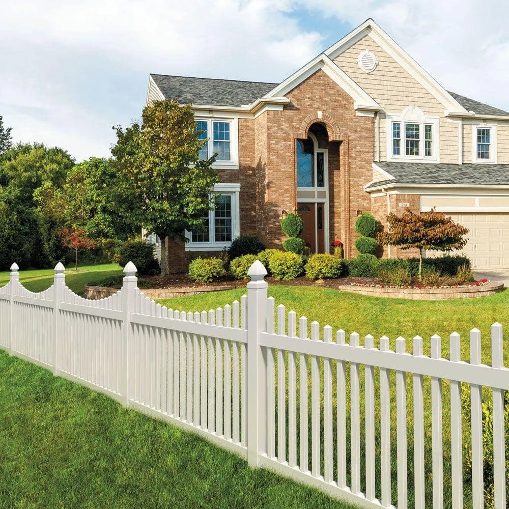 Promo ๐ Ottawa Scallop 4 ft. H x 6 ft. W White Vinyl Fence Panel Kit by Barrette Outdoor Living โจ 4 Promo ๐ Ottawa Scallop 4 ft. H x 6 ft. W White Vinyl Fence Panel Kit by Barrette Outdoor Living โจ - Image 2