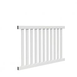 Wholesale ๐ Colorado 4 ft. H x 6 ft. W White Vinyl Fence Panel Kit by Barrette Outdoor Living โ๏ธ