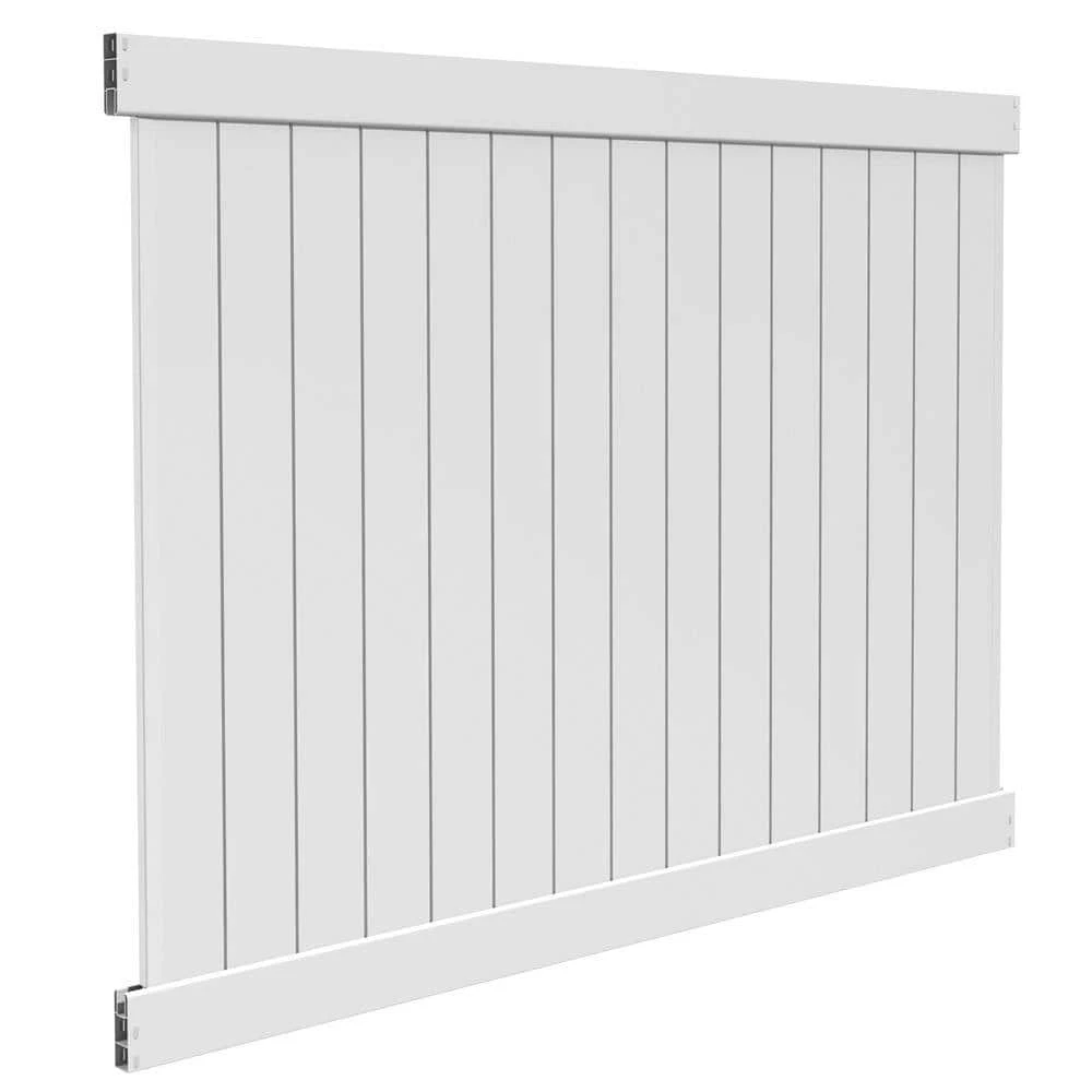 Deals ⌛ Bryce 6 ft. H x 8 ft. W White Vinyl Un-Assembled Fence Panel by Barrette Outdoor Living ✔️ 5 Deals ⌛ Bryce 6 ft. H x 8 ft. W White Vinyl Un-Assembled Fence Panel by Barrette Outdoor Living ✔️ - Image 3