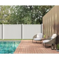 Deals ⌛ Bryce 6 ft. H x 8 ft. W White Vinyl Un-Assembled Fence Panel by Barrette Outdoor Living ✔️ 14 Deals ⌛ Bryce 6 ft. H x 8 ft. W White Vinyl Un-Assembled Fence Panel by Barrette Outdoor Living ✔️ -Cheap Fence Gates Plus Store white barrette outdoor living vinyl fence panels 73014727 4f 1000