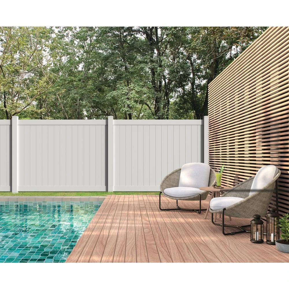 Deals ⌛ Bryce 6 ft. H x 8 ft. W White Vinyl Un-Assembled Fence Panel by Barrette Outdoor Living ✔️ 7 Deals ⌛ Bryce 6 ft. H x 8 ft. W White Vinyl Un-Assembled Fence Panel by Barrette Outdoor Living ✔️ - Image 5