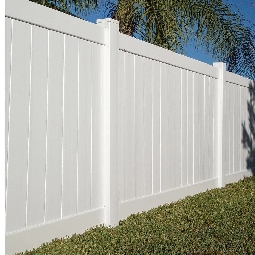Deals ⌛ Bryce 6 ft. H x 8 ft. W White Vinyl Un-Assembled Fence Panel by Barrette Outdoor Living ✔️ 4 Deals ⌛ Bryce 6 ft. H x 8 ft. W White Vinyl Un-Assembled Fence Panel by Barrette Outdoor Living ✔️ - Image 2
