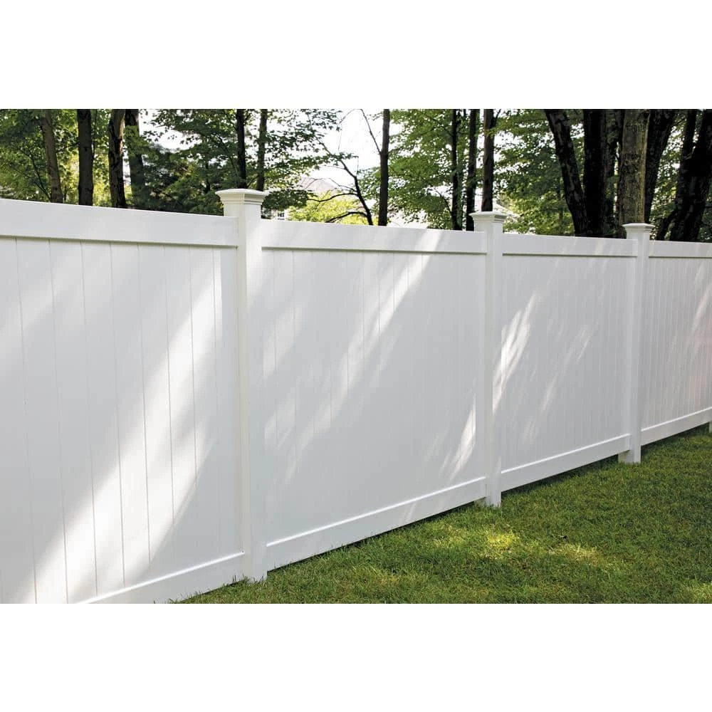 Deals ⌛ Bryce 6 ft. H x 8 ft. W White Vinyl Un-Assembled Fence Panel by Barrette Outdoor Living ✔️ 10 Deals ⌛ Bryce 6 ft. H x 8 ft. W White Vinyl Un-Assembled Fence Panel by Barrette Outdoor Living ✔️ - Image 8