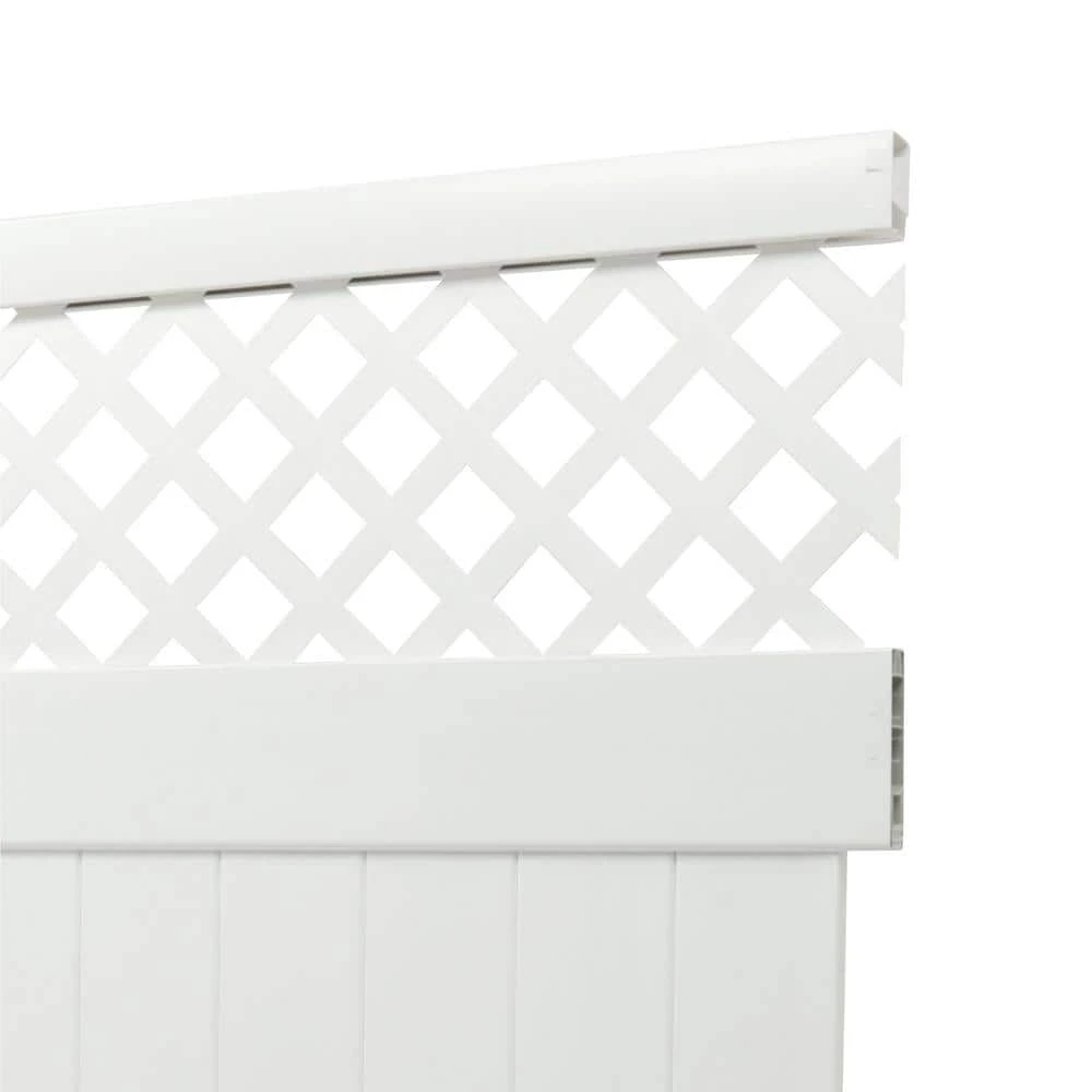Wholesale β¨ 5 ft. H x 8 ft. W White Vinyl Anderson Privacy Fence Panel Kit by Barrette Outdoor Living π 6 Wholesale β¨ 5 ft. H x 8 ft. W White Vinyl Anderson Privacy Fence Panel Kit by Barrette Outdoor Living π - Image 4