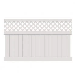 Wholesale β¨ 5 ft. H x 8 ft. W White Vinyl Anderson Privacy Fence Panel Kit by Barrette Outdoor Living π 12 Wholesale β¨ 5 ft. H x 8 ft. W White Vinyl Anderson Privacy Fence Panel Kit by Barrette Outdoor Living π -Cheap Fence Gates Plus Store white barrette outdoor living vinyl fence panels 73025020 66 1000