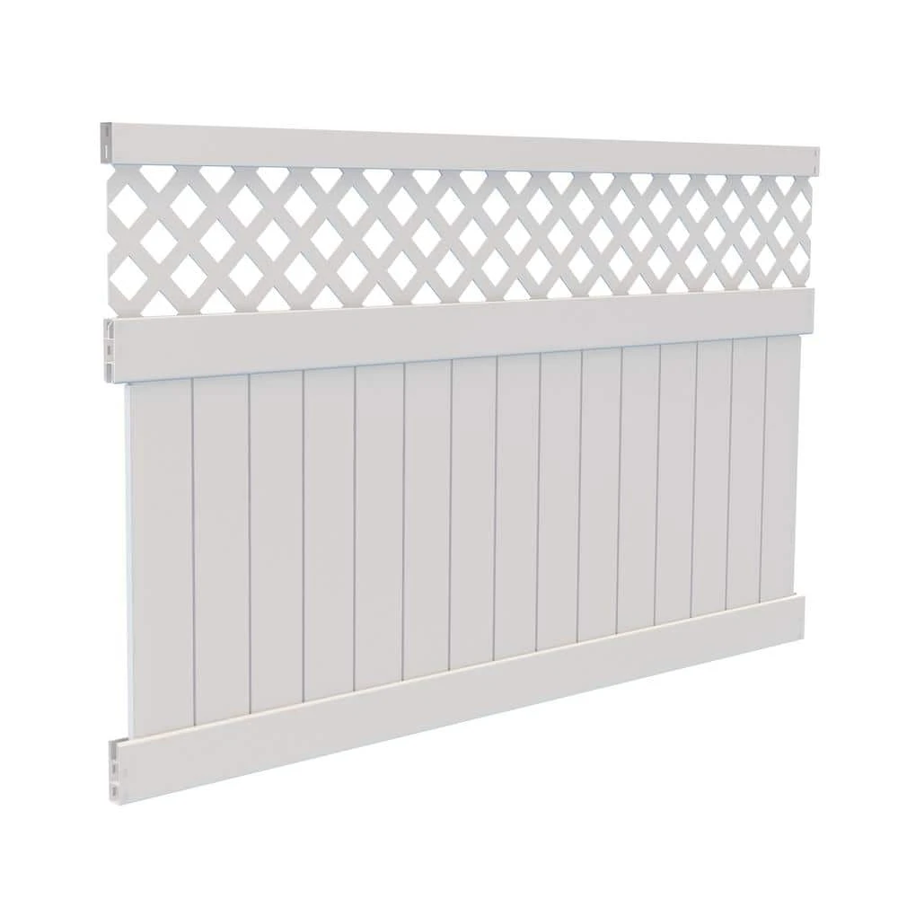 Wholesale β¨ 5 ft. H x 8 ft. W White Vinyl Anderson Privacy Fence Panel Kit by Barrette Outdoor Living π 8 Wholesale β¨ 5 ft. H x 8 ft. W White Vinyl Anderson Privacy Fence Panel Kit by Barrette Outdoor Living π - Image 6