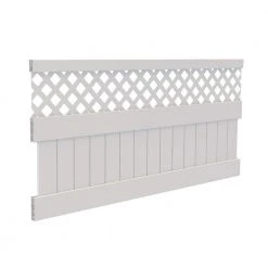 Promo ✨ 4 ft. H x 8 ft. W White Vinyl Anderson Privacy Fence Panel Kit by Barrette Outdoor Living ✨ 9 Promo ✨ 4 ft. H x 8 ft. W White Vinyl Anderson Privacy Fence Panel Kit by Barrette Outdoor Living ✨ -Cheap Fence Gates Plus Store white barrette outdoor living vinyl fence panels 73025026 c3 1000