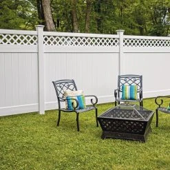 Best Pirce 🤩 Anderson 6 ft. x 8 ft. White Vinyl Lattice Top Fence Panel by Barrette Outdoor Living ✨ 19 Best Pirce 🤩 Anderson 6 ft. x 8 ft. White Vinyl Lattice Top Fence Panel by Barrette Outdoor Living ✨ -Cheap Fence Gates Plus Store white barrette outdoor living vinyl fence panels 73040108 31 1000