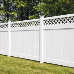 Best Pirce 🤩 Anderson 6 ft. x 8 ft. White Vinyl Lattice Top Fence Panel by Barrette Outdoor Living ✨ 13 Best Pirce 🤩 Anderson 6 ft. x 8 ft. White Vinyl Lattice Top Fence Panel by Barrette Outdoor Living ✨ -Cheap Fence Gates Plus Store white barrette outdoor living vinyl fence panels 73040108 40 1000