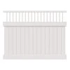 Best Pirce 🔔 Rainier 6 ft. x 8 ft. White Vinyl Closed Picket Top Fence Panel by Barrette Outdoor Living 👍 1 Best Pirce 🔔 Rainier 6 ft. x 8 ft. White Vinyl Closed Picket Top Fence Panel by Barrette Outdoor Living 👍 -Cheap Fence Gates Plus Store white barrette outdoor living vinyl fence panels 73040162 64 1000