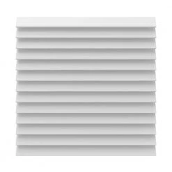 Wholesale ๐คฉ Louvered 6 ft. x 6 ft. White Vinyl Fence Panel by Barrette Outdoor Living โ