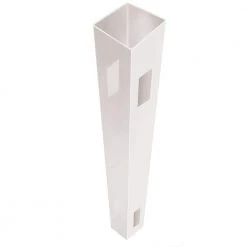 Best Pirce ⭐ 5 in. x 5 in. x 7 ft. White Vinyl Fence Line Post (B) by Barrette Outdoor Living ❤️
