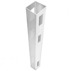 Cheapest ✔️ 5 in. x 5 in. x 8-1/2 ft. White Vinyl Fence Line Post by Barrette Outdoor Living 😉
