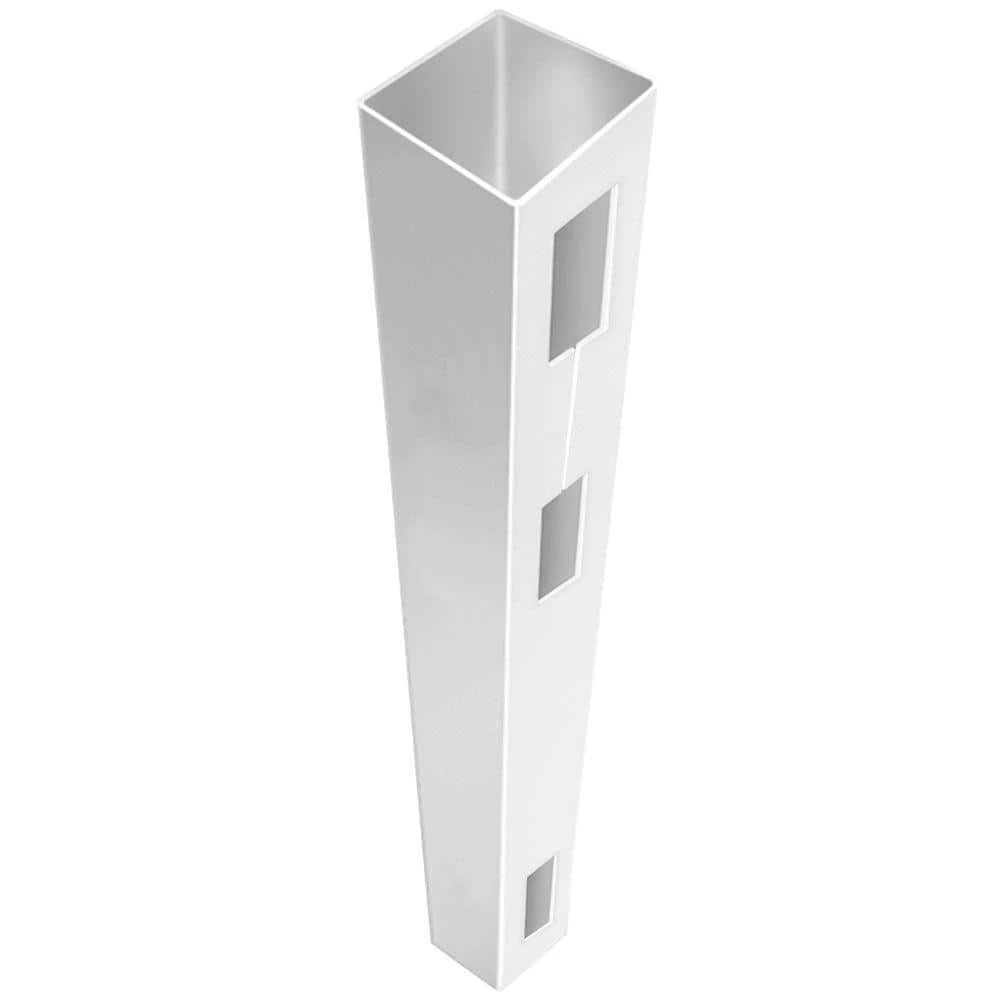 Brand new ๐คฉ 5 in. x 5 in. x 8-1/2 ft. White Vinyl Fence End Post by Barrette Outdoor Living ๐ 3 Brand new ๐คฉ 5 in. x 5 in. x 8-1/2 ft. White Vinyl Fence End Post by Barrette Outdoor Living ๐