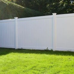 Brand new 🎉 5 in. x 5 in. x 9 ft. White Vinyl Routed Fence Line Post by Barrette Outdoor Living ⭐ -Cheap Fence Gates Plus Store white barrette outdoor living vinyl fence posts 73024020 4f 1000