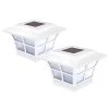 Coupon β Prestige 4 in. x 4 in. Outdoor White Vinyl LED Solar Post Cap (2-Pack) by Classy Caps β 2 Coupon β Prestige 4 in. x 4 in. Outdoor White Vinyl LED Solar Post Cap (2-Pack) by Classy Caps β -Cheap Fence Gates Plus Store white classy caps deck post caps slo79w 64 1000