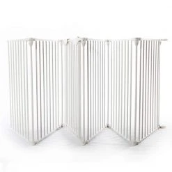 Best Pirce ❤️ 0.6 in. x 22.04 in. x 2.42 ft. 6-Piece White Metal Fence Rail (All Width 146.46 in.) by Tidoin ✔️ -Cheap Fence Gates Plus Store white composite fence rails mix ydhg 720 4f 1000