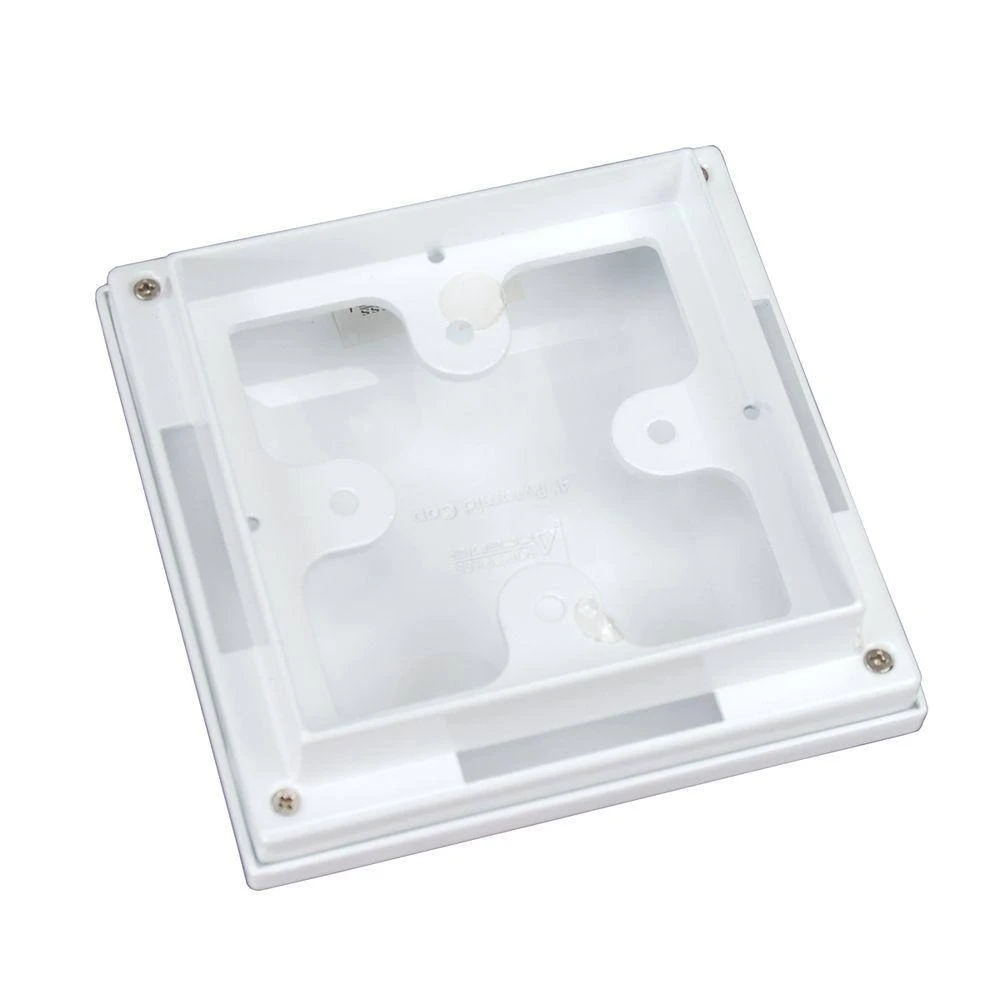 Best deal โญ 4 in. x 4 in. White Aluminum Flat Pyramid Post Cap by Fortress Accents ๐ 4 Best deal โญ 4 in. x 4 in. White Aluminum Flat Pyramid Post Cap by Fortress Accents ๐ - Image 2