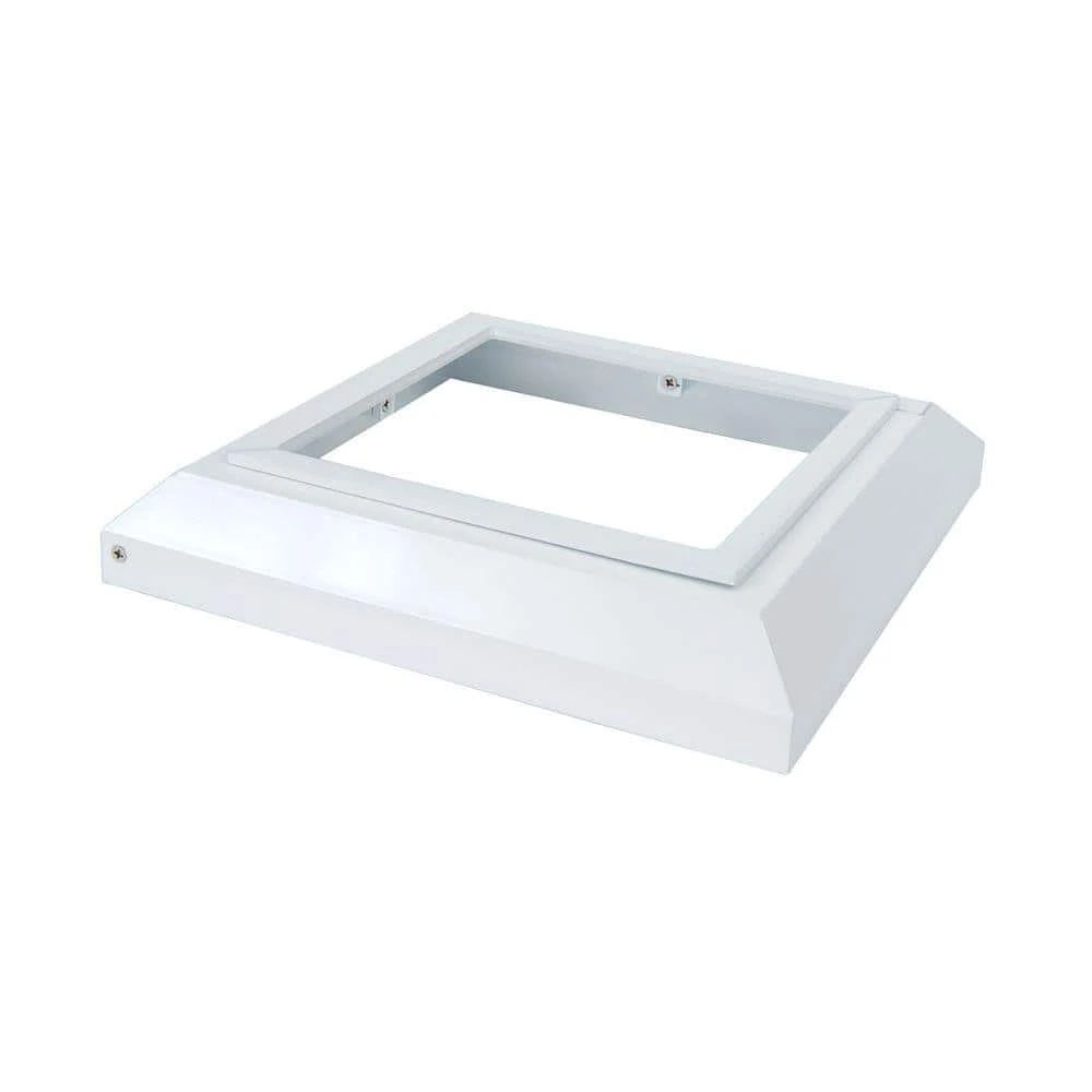 Brand new 🔔 6 in. x 6 in. White Aluminum Deck Post Base Cover by Fortress Accents 🛒 3 Brand new 🔔 6 in. x 6 in. White Aluminum Deck Post Base Cover by Fortress Accents 🛒