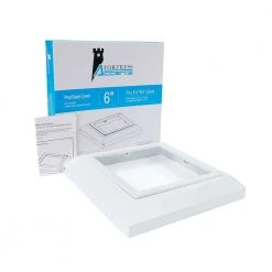 Brand new 🔔 6 in. x 6 in. White Aluminum Deck Post Base Cover by Fortress Accents 🛒 8 Brand new 🔔 6 in. x 6 in. White Aluminum Deck Post Base Cover by Fortress Accents 🛒 -Cheap Fence Gates Plus Store white fortress accents deck post caps 52506011 c3 1000