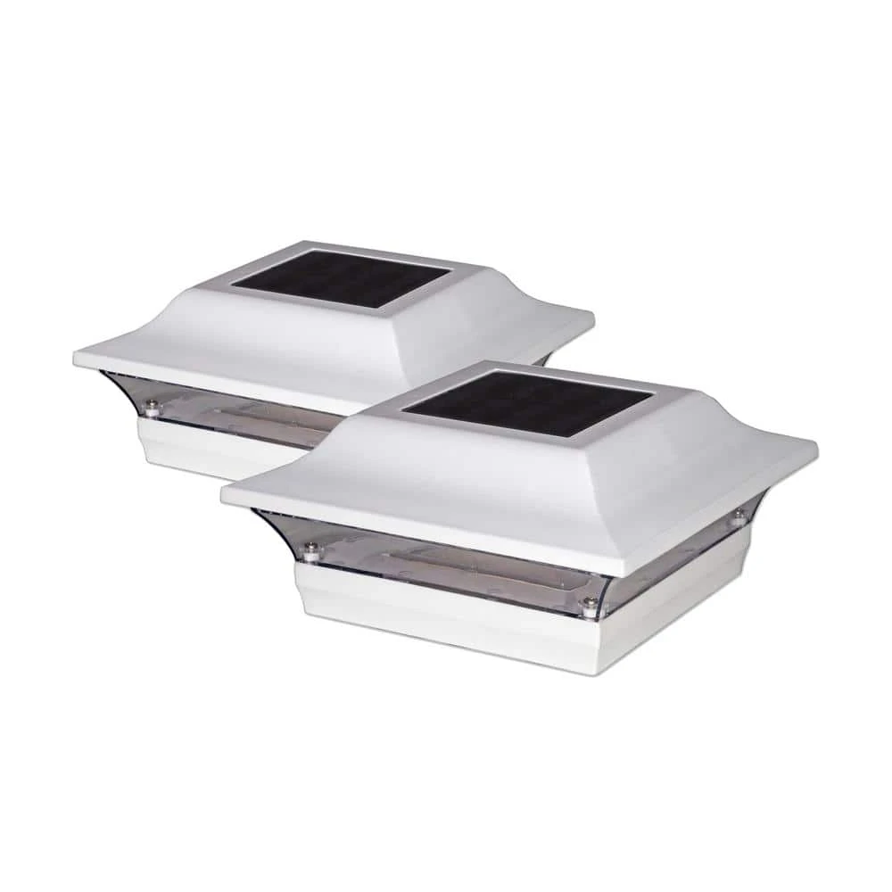 Wholesale ๐ Imperial 5 in. x 5 in. Outdoor White Cast Aluminum LED Solar Post Cap (2-Pack) by Classy Caps ๐คฉ 3 Wholesale ๐ Imperial 5 in. x 5 in. Outdoor White Cast Aluminum LED Solar Post Cap (2-Pack) by Classy Caps ๐คฉ